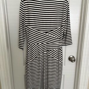 Antonio Melani black and white dress - fully lined